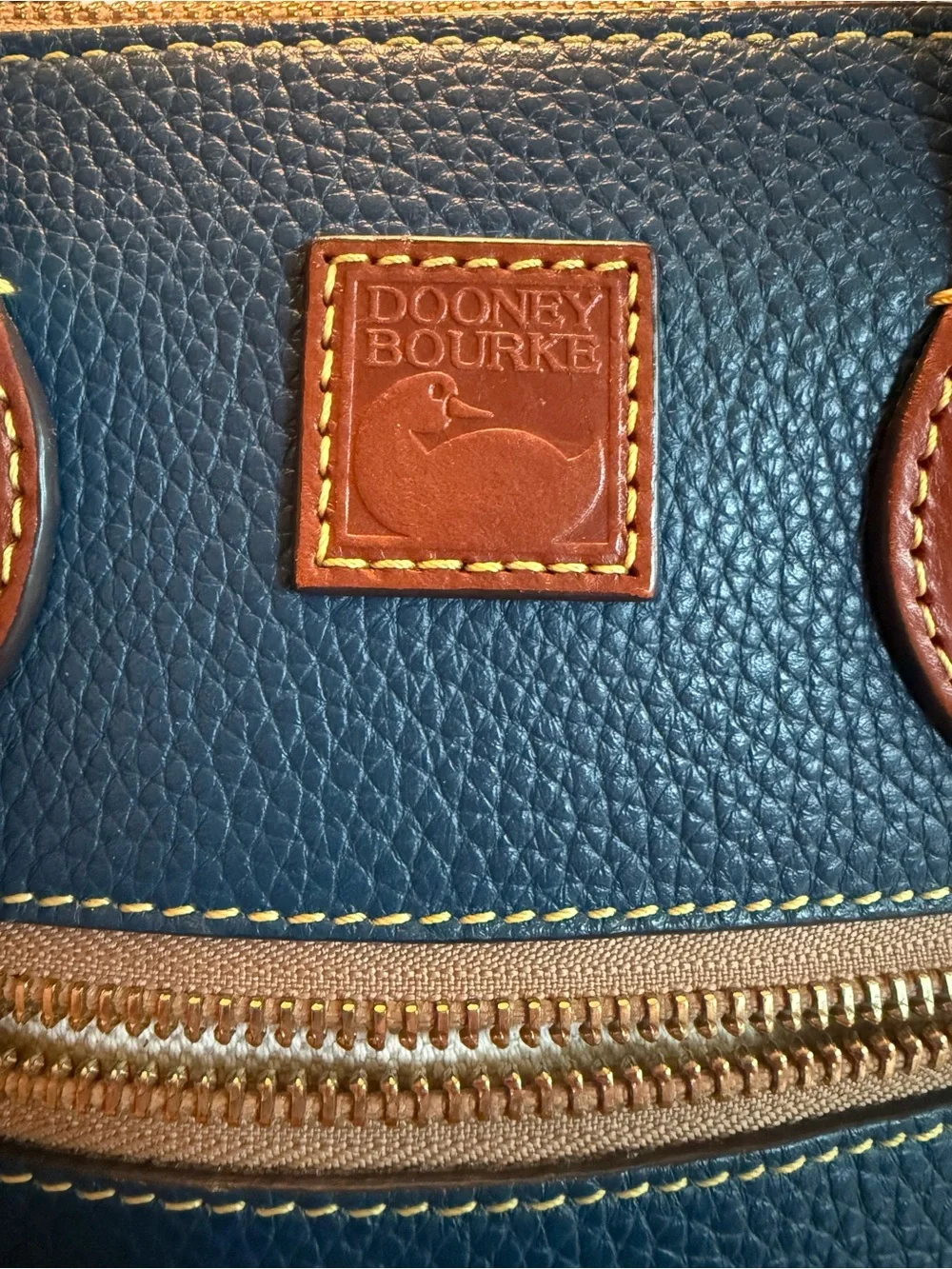 Dooney & Bourke Pebble Grain Domed Satchel
